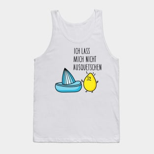 Funny lemon as a rebel Tank Top